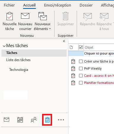 Integration in MS Outlook
