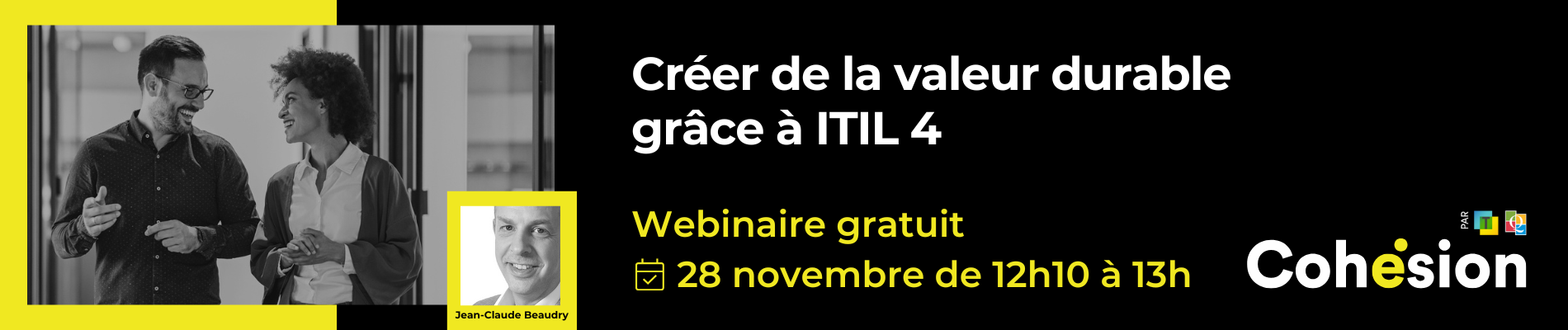 Créer de la valeur durable grâce à ITIL 4 | Webinaire Technologia