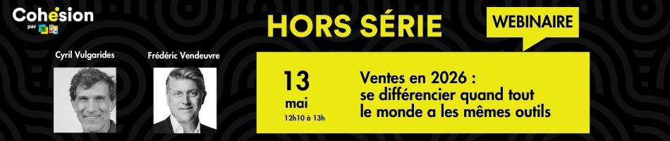 Webinaire Ventes en 2026 : se différencier quand tout le monde a les mêmes outils | Technologia